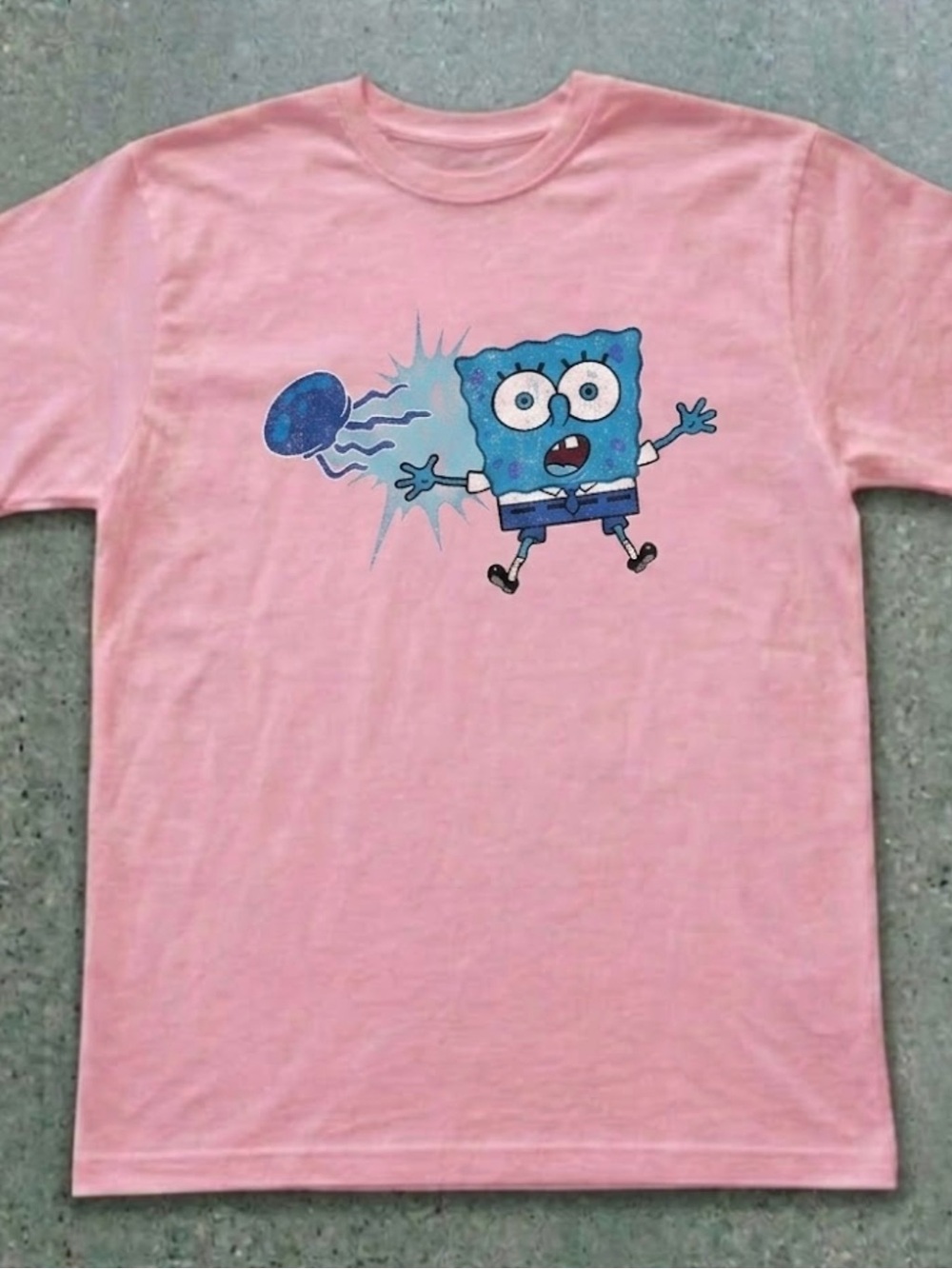 Pink Sponge Character Teeter